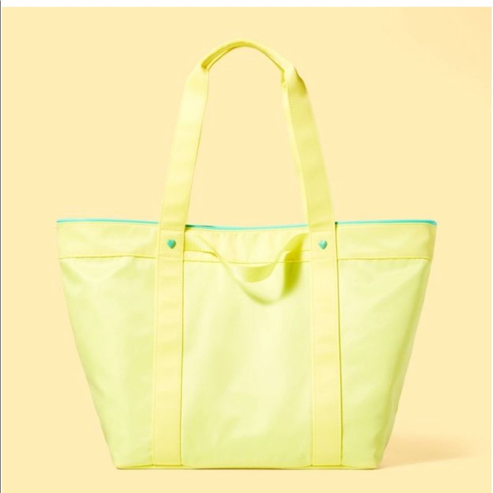 NWT Beach Tote Bag - Stoney Clover Lane x Target Light Yellow
